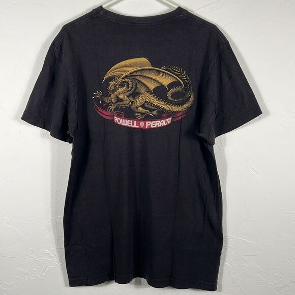 🔥 Y2K POWELL & PERALTA Limited Edition Pathway Art SKATEBOARD Graphic Tee Sz Lg - Picture 1 of 8